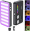 VRIG RGB Video Light, Portable LED Camera Light, 2500K-9000K, 3000 mAh, 20 Effects,