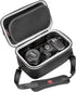 Mchoi Camera Case for Canon EOS Rebel T7 DSLR and 18-55mm Lens, Waterproof Shockproof Travel Protective Case