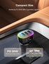 USB C Car Charger, 45W 4 Ports Super Fast Adapter, PD3.0 & QC3.0 30W Type C Charger Compatible with iPhone 15/14/13/12