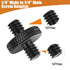 1/4" Male to 1/4" Male Tripod Screw, 4 PCS Standard Camera Cage Mount Threaded Light Stand Screw, Double Head Converter Precision Made for Shoulder Rig Stud Mounting Accessories