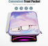 TiMOVO 13 Inch Tablet Sleeve for iPad Air 2024, iPad Pro 12.9" M2 2022/2021, Protective Bag with Pocket, Purple