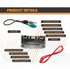 KEVWR 2006-2016 2008-2016 2004-2016 Car Stereo Wiring Harness Radio Wire with Antenna Adapter Connector Compatible