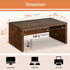 Riser-6.7 inch, TEAMIX Higher Monitor Stand Monitor Riser with Storage for Desk Small Monitor Stand TV/Screen/PC/Laptop
