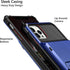 Vofolen iPhone 12 Pro Max Case 5G Wallet, 4-Card Slot Credit Card Holder Flip Hidden Pocket Dual Layer Hybrid Cover -