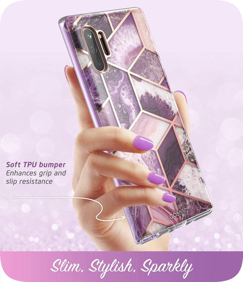 i-Blason Cosmo Series Case for Galaxy Note 10 (2019 Release) - Protective Bumper Marble Design Without Built-in Screen