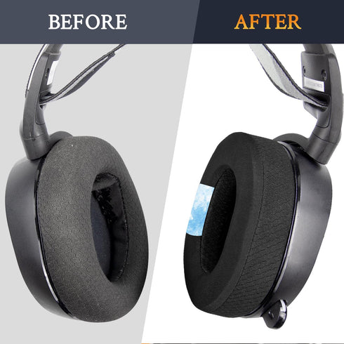 SOULWIT Earpads Replacement for SteelSeries Arctis 1/3/5/7/7+/9/Pro Headset, High-Density Foam Ear Pads Cushions
