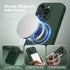 Magnetic iPhone 14 Pro Max Case, Compatible with MagSafe, Full Camera Protection, Silicone Shockproof Cover