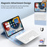New Keyboard Case for iPad 10th Generation 2022 10.9 Inch, Smart Case with Detachable Wireless Bluetooth Keyboard, Soft