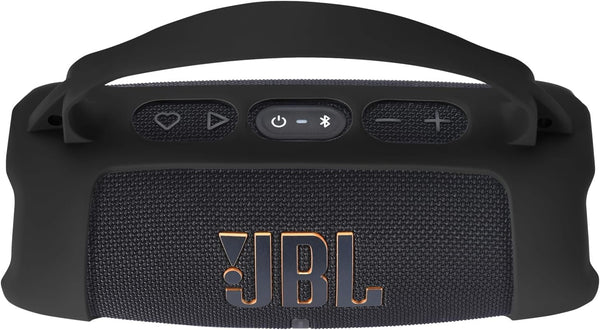 Silicone Cover Case for JBL Charge 5 Wi-Fi Portable Wireless Speaker, Carrying Skin Accessories, Black