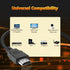 Spofit 10 Pack 3ft, 18Gbps Cord,1080p@60Hz,Dolby PS3,TV, HDMI Cable High Speed HDMI Braided TrueHD,DTS-HD Compatible