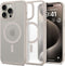 Spigen iPhone 15 Pro Max Case - Magnetic Ultra Hybrid MagFit, Military-Grade Protection, Anti-Yellowing, Frost Natural