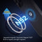 2 Pack Magnetic Ring Sticker for Magsafe Phone Magnet, Upgrade Built-in Magnet for Wireless Charging, Car Holder,