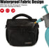 Cwatcun Waterproof Small Camera Bag, Compact Shoulder Bag for Digital Cameras, Travel Photography Bag for Canon, Nikon,