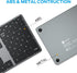 iClever Number Pad, Aluminum Wireless Number Pad for Multi Devices, USB-C Rechargeable, Compatible with Laptop, Mac, PC