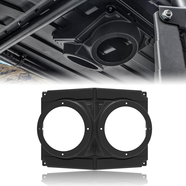 SAUTVS UTV Speakers Pod Enclosure for RZR, Waterproof Universal 6.5" Overhead Speaker Pods Box for Polaris RZR