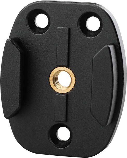 QR Mount with Pilot Holes – All Metal Quick Release Plate with 1/4”-20 Tripod Screw