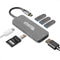 Plugable 7-in-1 USB-C Hub - Driverless, Compatible with Mac, Windows, Chromebook, USB4, Thunderbolt 4 (4K HDMI, 3 USB