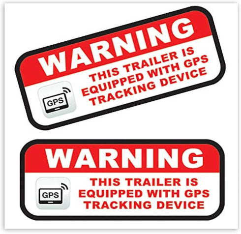 SkinoEu 2 x PVC Trailer GPS Tracking Control Auto B 109