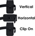 iPhone 15, 15 Pro, 14, 14 Pro, 13, 13 Pro, 12, 12 Pro, 11, XR, XS, 10 Holster with Belt Clip - Fits Phones with Cases.