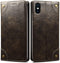 iPhone XR Case, SINIANL Leather Wallet Folio Case with Stand and ID Credit Card Slot for iPhone XR 6.1 inch 2018