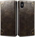 iPhone XR Case, SINIANL Leather Wallet Folio Case with Stand and ID Credit Card Slot for iPhone XR 6.1 inch 2018
