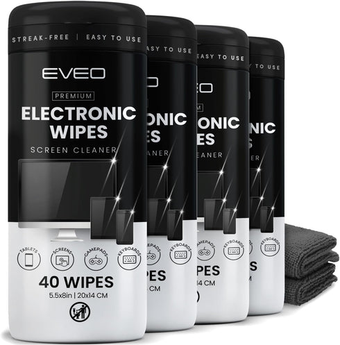 Electronic Wipes Streak-Free Screen Cleaner, TV Screen Cleaner for Smart TV, Screen
