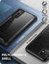 i-Blason Ares Series Case, Designed for Galaxy S21 5G (2021 Release), Rugged Clear Bumper Case (Black)