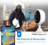 Small Security Camera, Upgraded Indoor Monitor for Pets, Dogs, Babies, Smart WiFi Home Monitor, App Control (White,