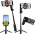 KYDEVO 4-in-1 Magnetic Selfie Stick for iPhone/Android - Multifunctional 360 Rotation Extendable Tripod
