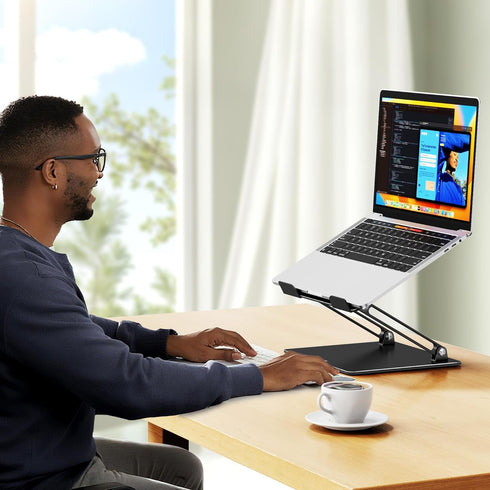 BESIGN LS10 10-14" Laptop Stand, Ergonomic Adjustable Notebook Tablet Stand, Computer Holder Compatible with Air, Pro