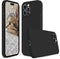 Silicone Case for iPhone 15 Pro Max, Black - Soft Liquid Silicone Phone Case with Full Body Microfiber Lining, 6.7