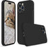 Silicone Case for iPhone 15 Pro Max, Black - Soft Liquid Silicone Phone Case with Full Body Microfiber Lining, 6.7