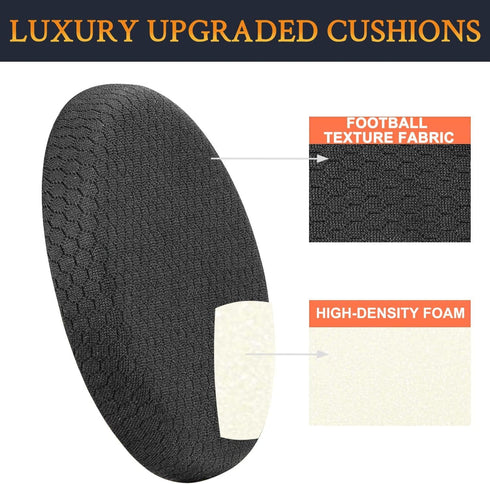 SOULWIT Mesh Fabric Earpads Replacement for Sennheiser RS120/HDR120/TR120/RS100/RS110/RS115/RS117/RS119/RS135 Headphones