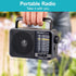 Portable Radio AM FM, Transistor Radio with Loud Speaker, Battery Powered or DC USB, Suitable for Indoor and Outdoor Use