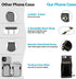 iPhone XR Zipper Leather Wallet Case (6.1-Inch) - 3-in-1 Crossbody Bag with Card Holder & Adjustable Anti-Theft Strap