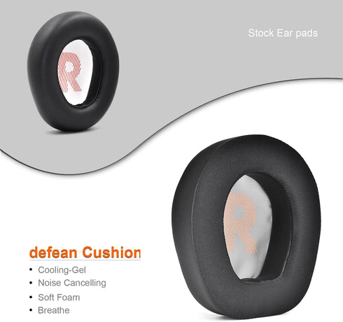 Quantum 800 600 Cooling Gel Ear Pads Replacement Cover Cushions for JBL Quantum 800/Q800/Q600 Over-Ear Headphones