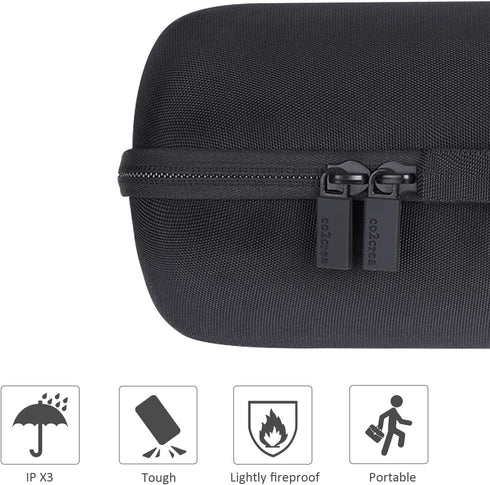 co2CREA Hard Case for Ultimate Ears UE MEGABOOM 3 Portable Bluetooth Speaker (Black)