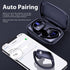 bmanl Wireless Earbuds Bluetooth Headphones, 48hrs Playback, Over-Ear Buds with LED Display, Built-in Mic for Workout