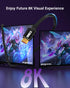 8K 5FT, 48Gbps 8K@60Hz, 4K@120Hz CL3 2.1 HDMI Cable High Speed HD Shielded Cord, Supports in-Wall Rated HDMI Cord