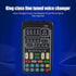 Portable Voice Changer, Handheld Bluetooth Disguiser with Sound Effects, Mini Gaming Sound Card