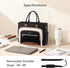LOVEVOOK Teacher Tote Bag for Women,Laptop bag with Large Cup Holder,Work bag with Accordion File Organizer