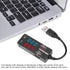 YB26VA USB Multimeter Voltage Current Meter Dual Display 80-106KPa Battery Tester