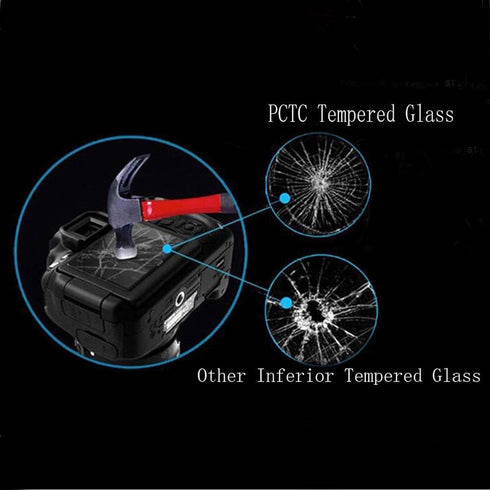 PCTC 0.3mm 9H Hardness Tempered Glass Screen Protector for Sony alpha A6600 A6100 A6400 A6000 A6300 A5000 Nex-7 NEX-6