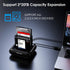 WAVLINK 3.0 2.5" 3.5" 2x20TB 6Gbps Dual Bay Hard Drive Docking Station - USB to SATA I/II/III for & HDD/SSD with Fixed