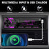 aboutBit 1-Din MP3 300W Single Din Car Stereo Bluetooth: Car Radio Receiver - in Dash Digital Media Player LCD Display