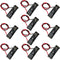 10PCS 12V 23A Battery Holder, Black Battery Case with Leads Wires