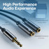 MMOBIEL Headphone Splitter 3.5mm, Mic and Audio Splitter, 1 Male to 2 Female, Compatible with Phone, Laptop, PC,