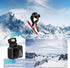 HOFAOUG 32GB Mini Camera Keychain Mini Retro Camera Cameras Keychain Built-in Memory Card Best Choice for Travel Vlog