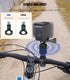 Aluminum Bike/Motorcycle Handlebar Mount for GoPro, AKASO, and Other Action Cameras, 360 Degrees Rotary Mount