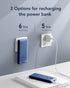 VEGER Portable Charger for iPhone with Built-in Cables and Wall Plug, 10000mAh Slim Fast Charging Power Bank